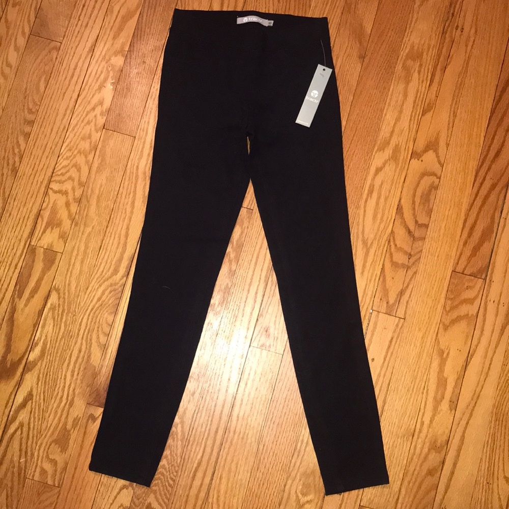 NWT Girl’s Size 10 tractr Black leggings